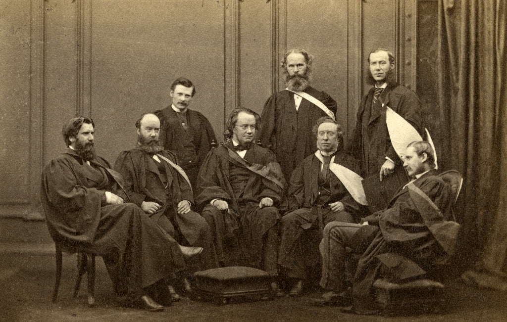 Detail of Group portrait of Andersonian Professors by Cramb Brothers