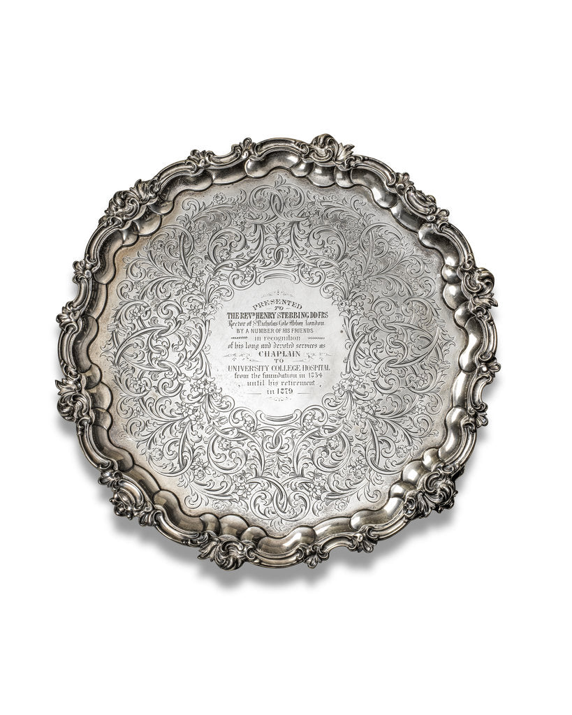 Detail of Salver by unknown