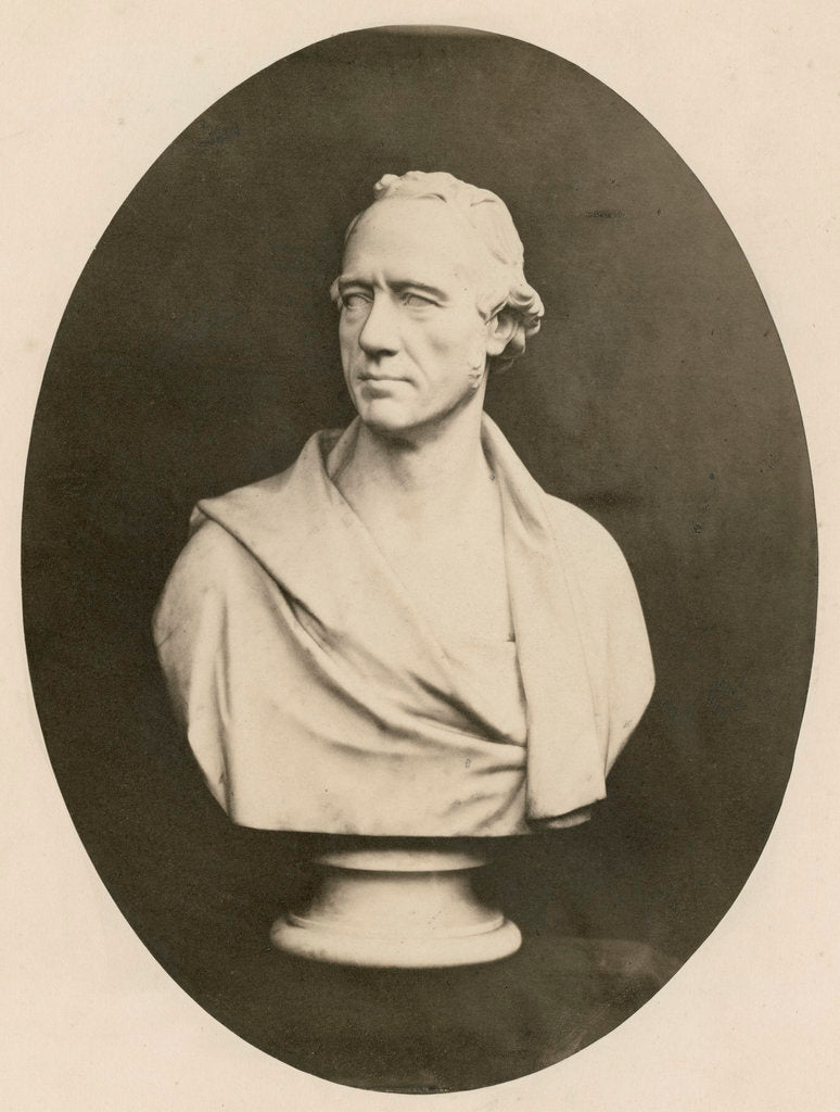 Detail of Portrait bust of William Martin Leake (1777-1860) by Antoine Jean Francois Claudet