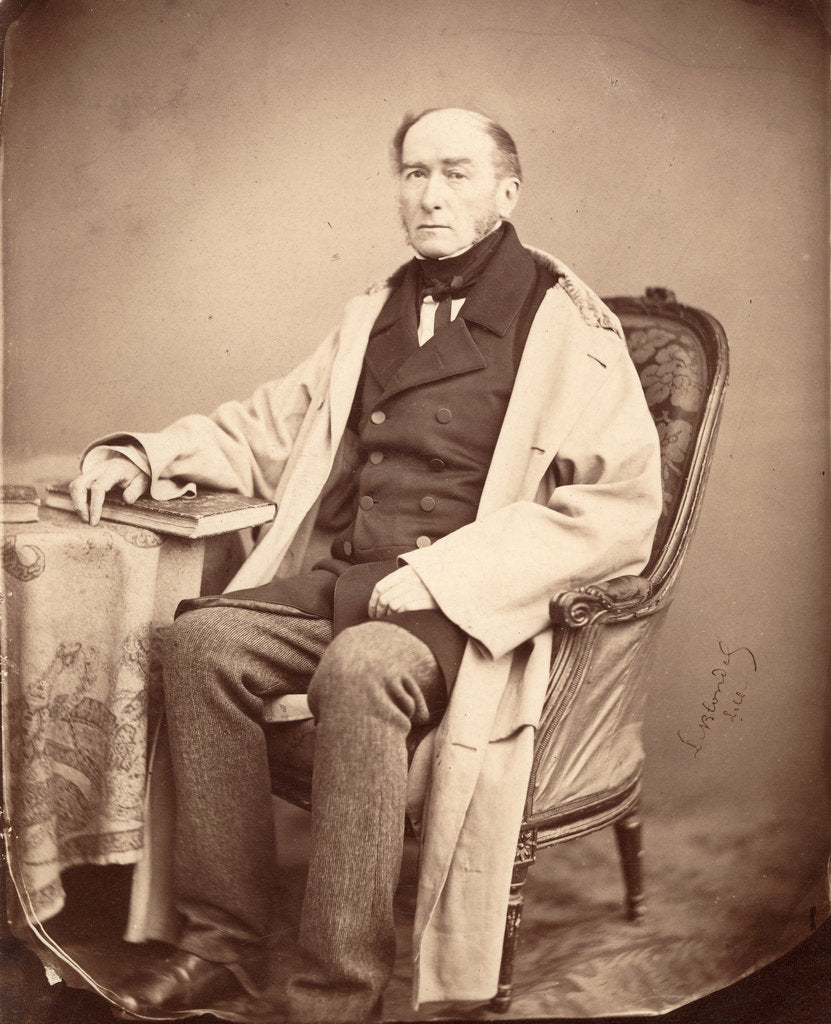 Detail of Portrait of John William Lubbock (1803-1865) by Alphonse Le Blondel