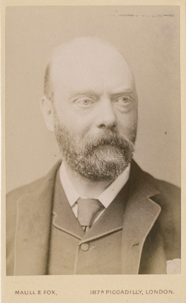 Detail of Portrait of Shelford Bidwell (1848-1909) by Maull & Fox