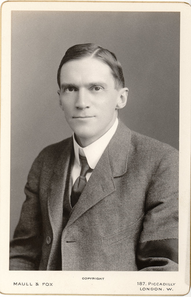 Detail of Portrait of Howard Turner Barnes (1873-1950) by Maull & Fox