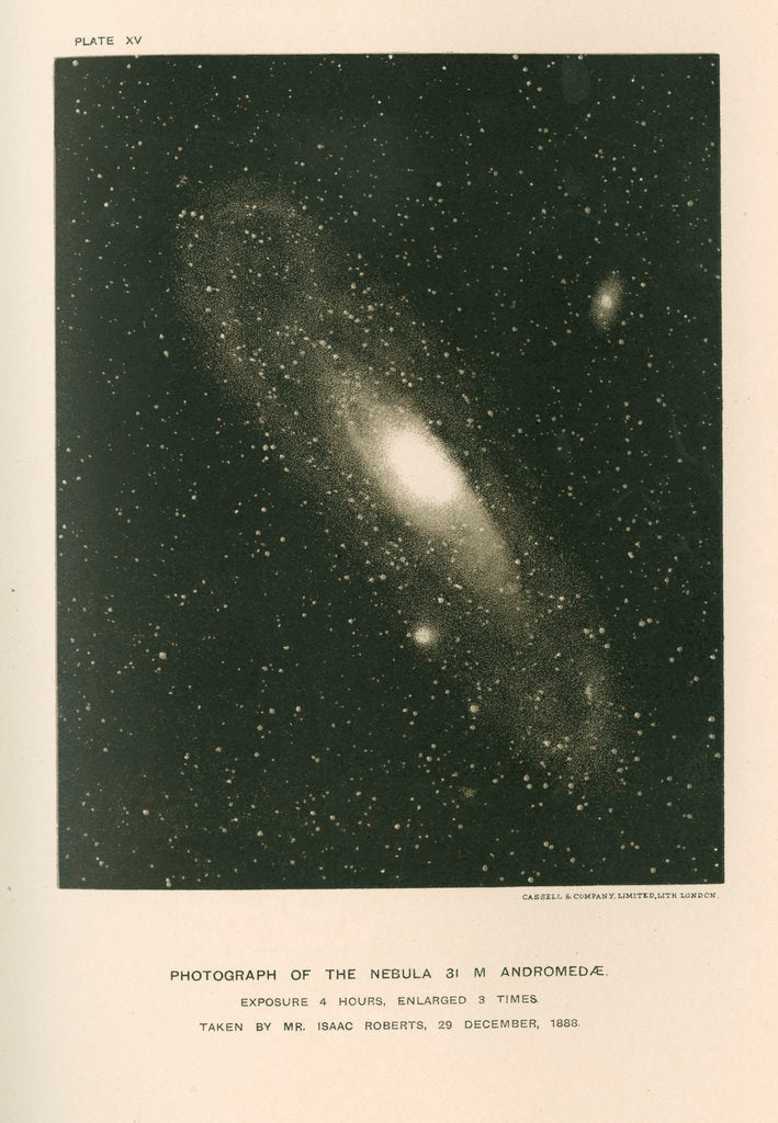 Detail of '...nebula M. Andromedae' by Cassell & Co