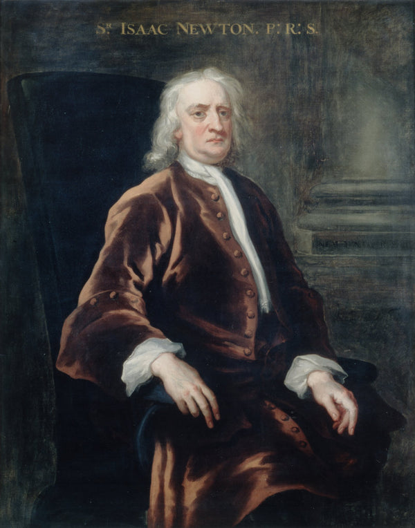 「NEWTON PORTRAITS」 Portrait of Isaac Newton (1642-1727) posters & prints by John