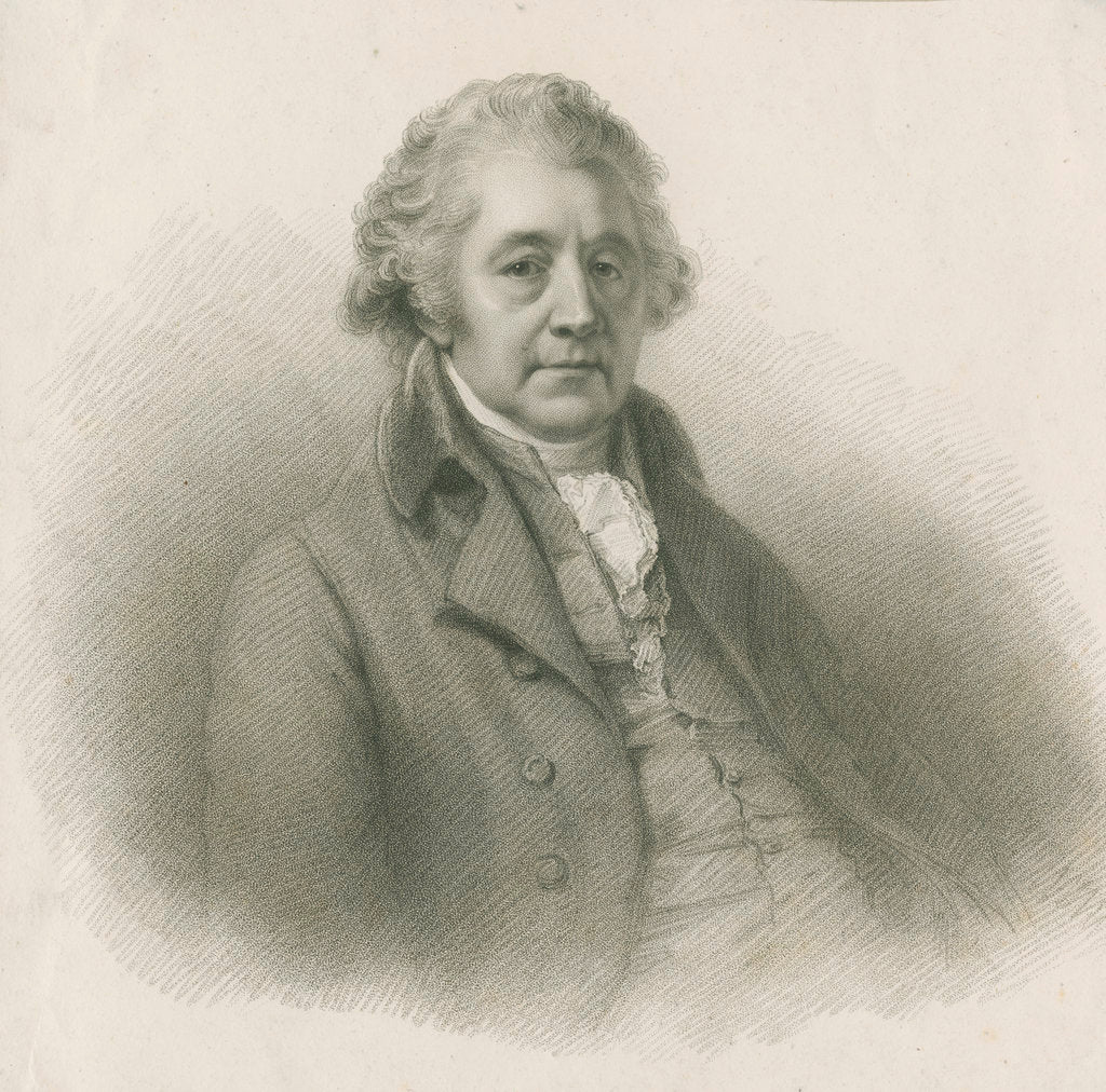 Detail of Portrait of Matthew Boulton (1728-1809) by Antoine Cardon