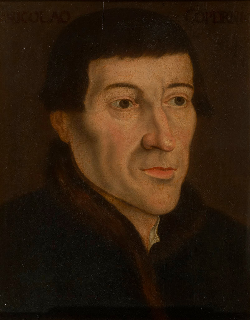 Detail of Portrait of Nicolaus Copernicus (1473-1543) by Friedrich Anton Lohrmann