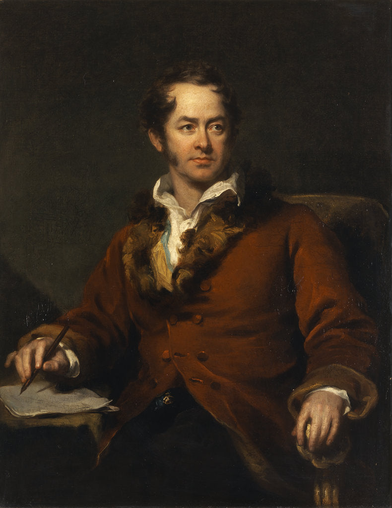 Detail of Portrait of John MacCulloch (1773-1835) by Benjamin Rawlinson Faulkner