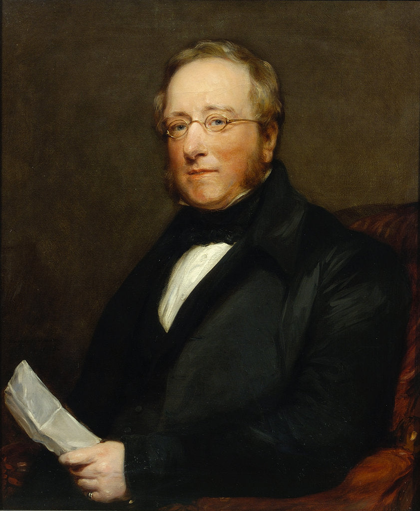 Detail of Portrait of John Edward Gray (1800-1873) by Margaret Sarah Carpenter