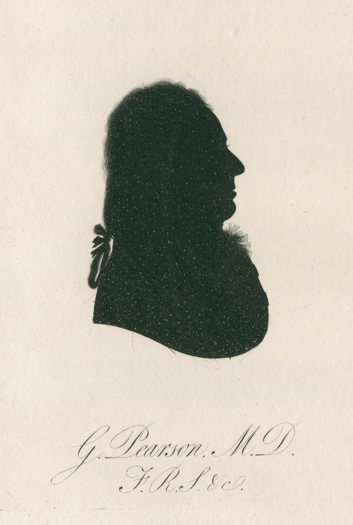 Portrait silhouette of George Pearson (d.1828) by Anonymous