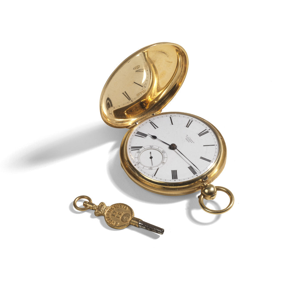Detail of Pocket watch by E J Dent and Company