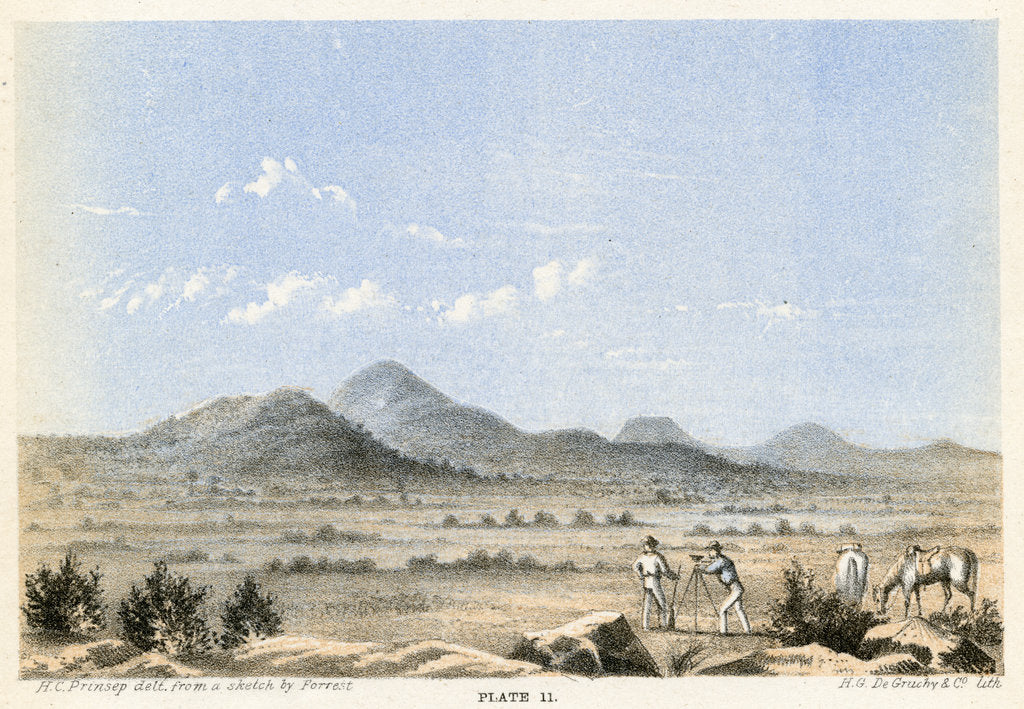 Mount Rawlinson by Henry Charles Prinsep