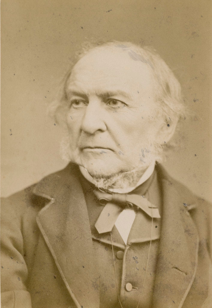 Detail of Portrait of William Ewart Gladstone (1809-1898) by Elliott & Fry