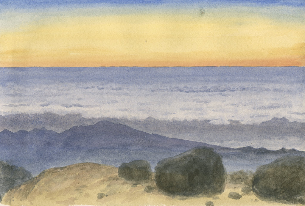 Cloud horizon by Charles Piazzi Smyth