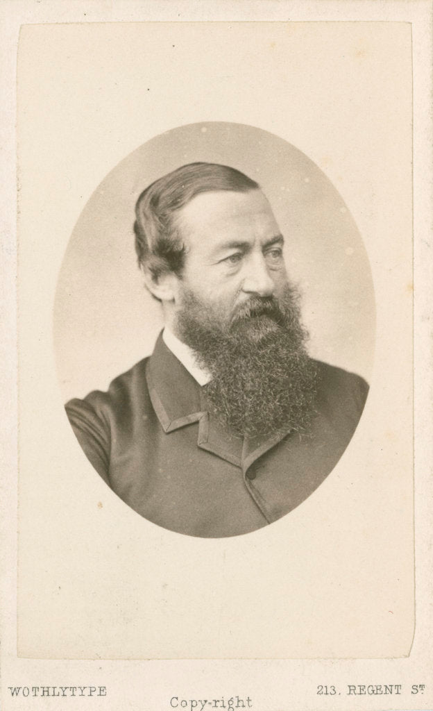 Portrait of Samuel White Baker (1821-1893) by United Association of Photography Limited