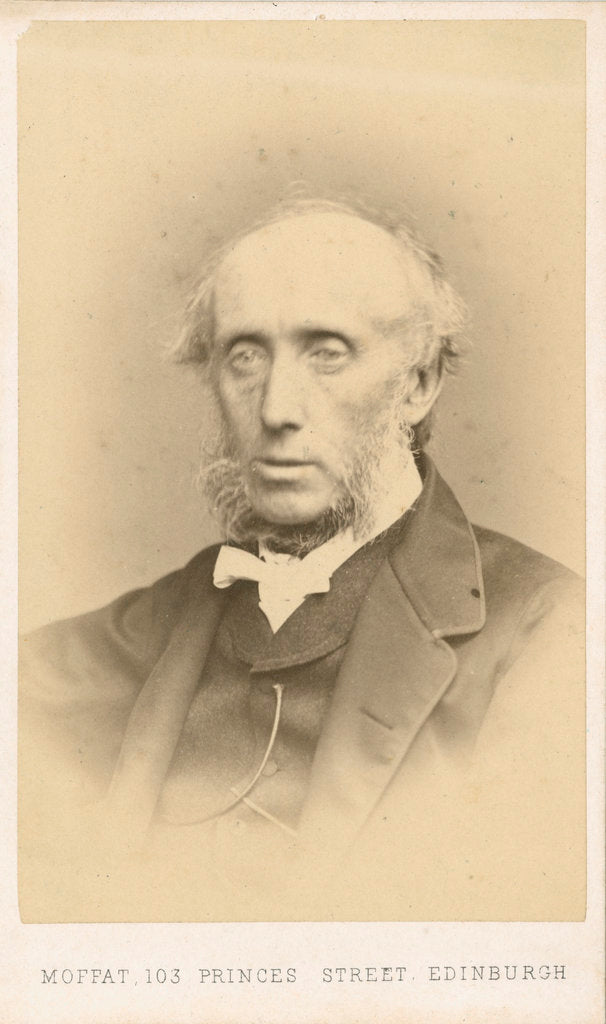 Detail of Portrait of John Hutton Balfour (1808-1884) by John Moffat