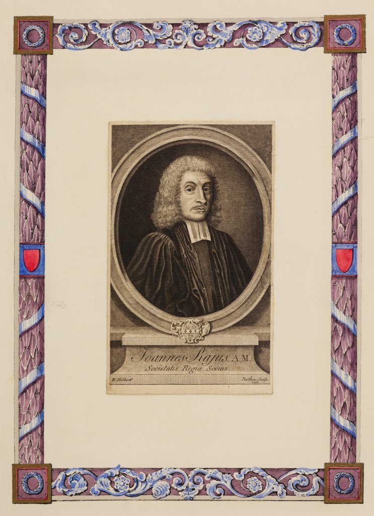 Portrait of John Ray by William Hibbart