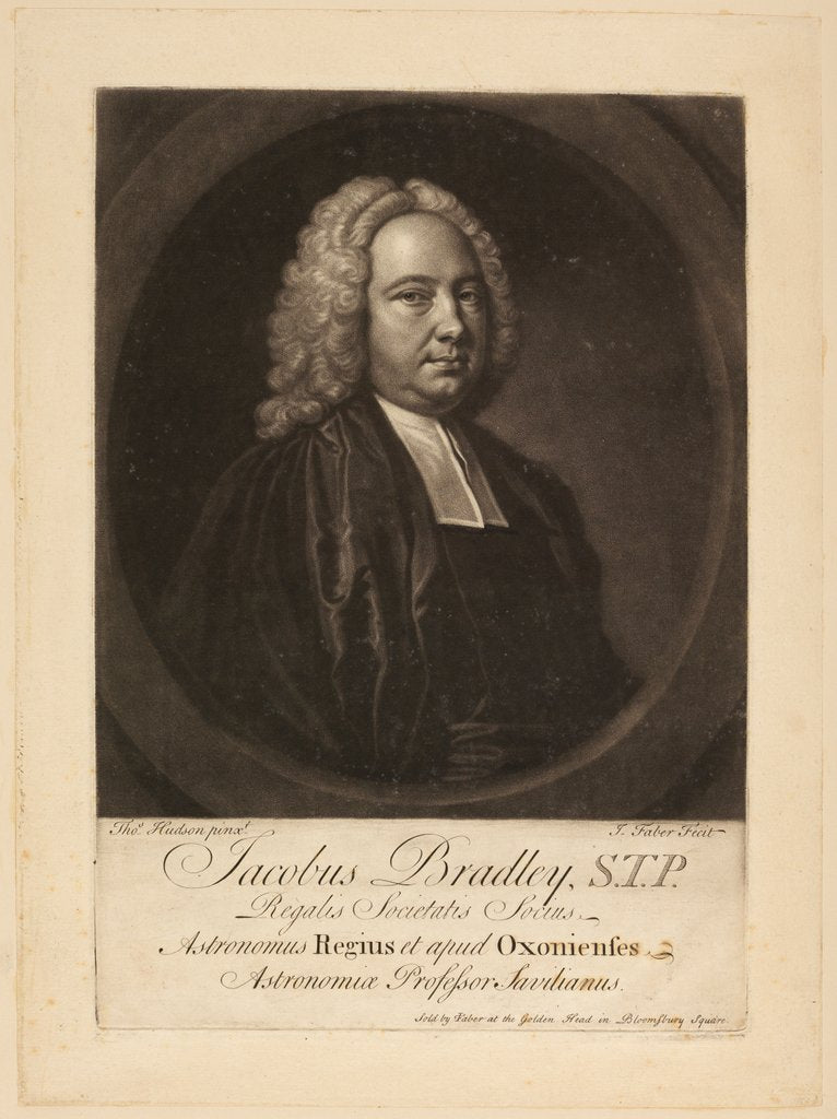 Portrait of James Bradley by John Faber the younger