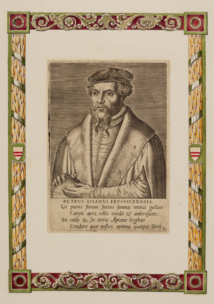 Detail of Portrait of Petrus Apianus by Philip Galle