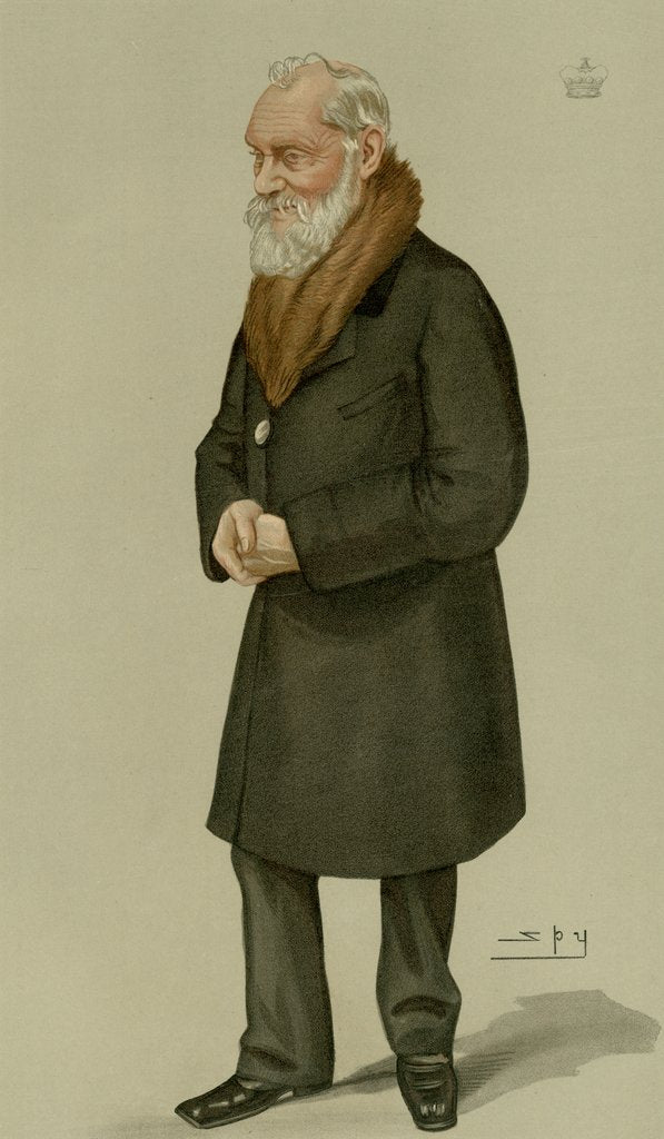 Detail of Caricature of William Thomson by Leslie Matthew Ward