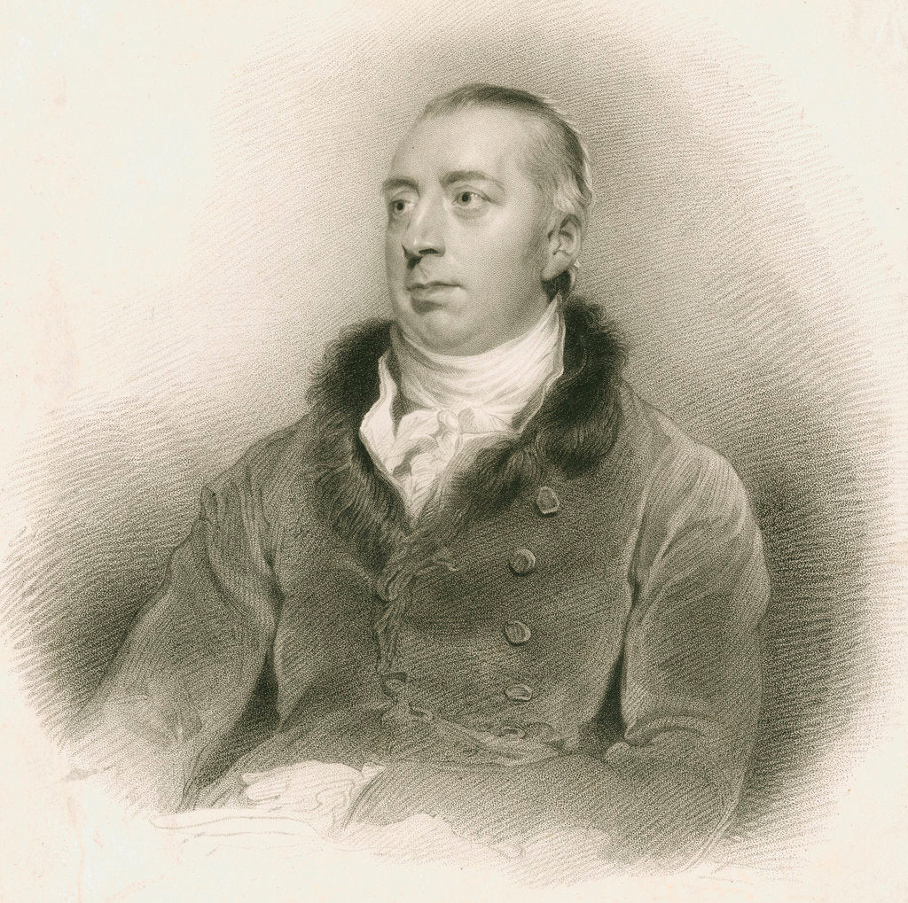 Detail of Portrait of Richard Payne Knight (1751-1824) by Edward Scriven