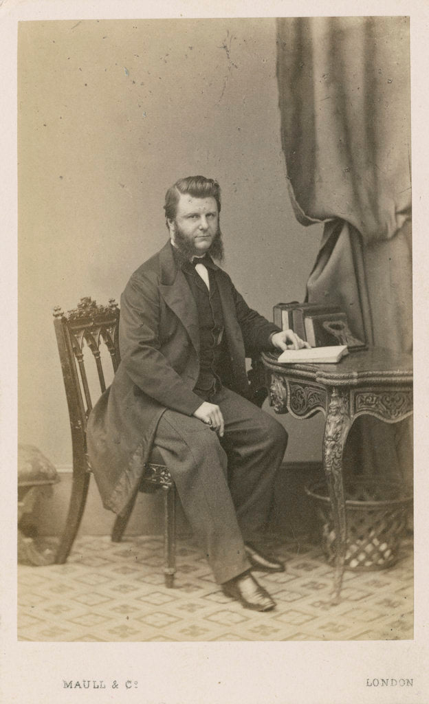 Portrait of Frederick Augustus Abel (1827-1902) by Maull & Co