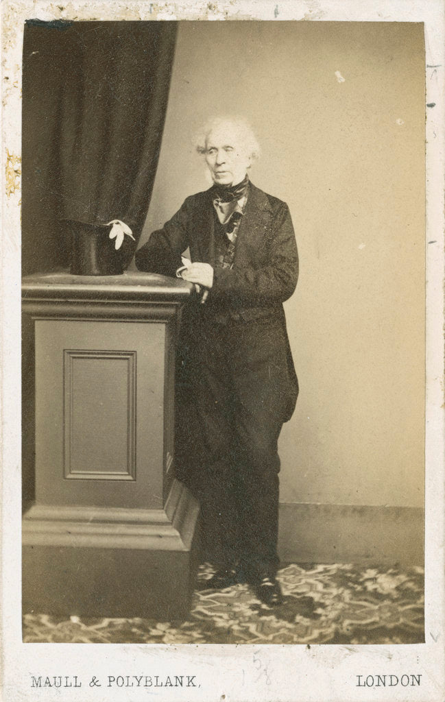 Portrait of David Brewster (1781-1868) by Maull & Polyblank