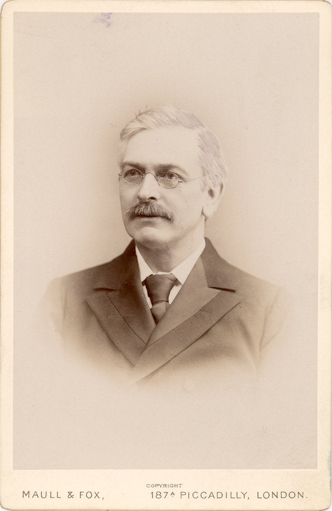 Portrait of Horace Tabberer Brown (1848-1925) by Maull & Fox