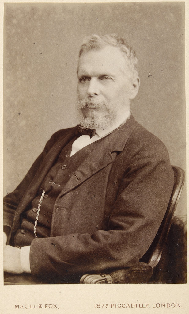 Portrait of Charles Baron Clarke (1832-1906) by Maull & Fox