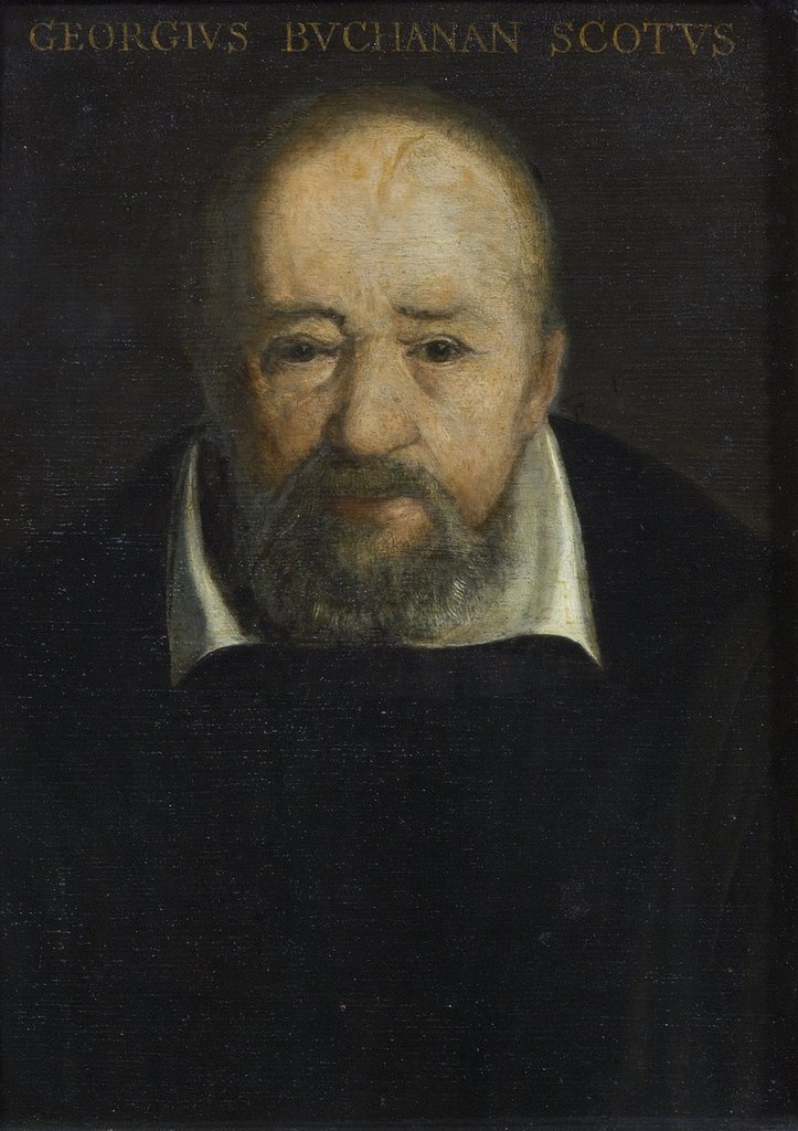 Detail of Portrait of George Buchanan (1506-1582) by Frans Pourbus