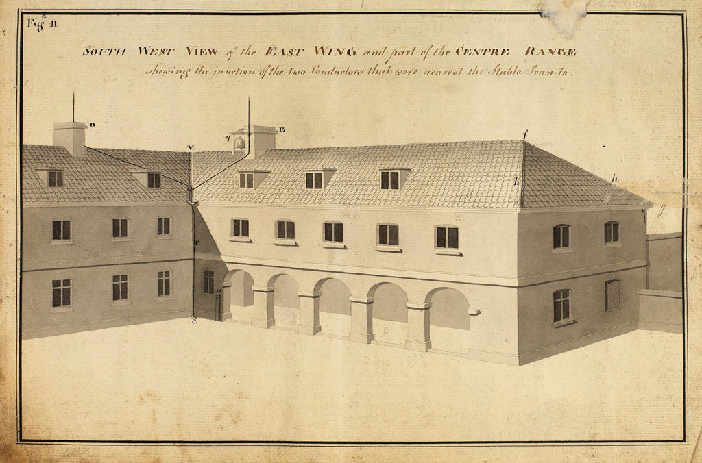 Detail of South west view of the East WingÃ  [of Heckingham Workhouse, Norfolk] by Anonymous