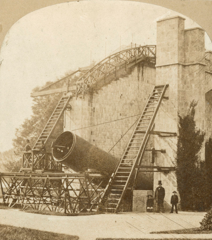 Detail of Lord Rosse's telescope at Birr Castle, Ireland by Countess Mary of Rosse