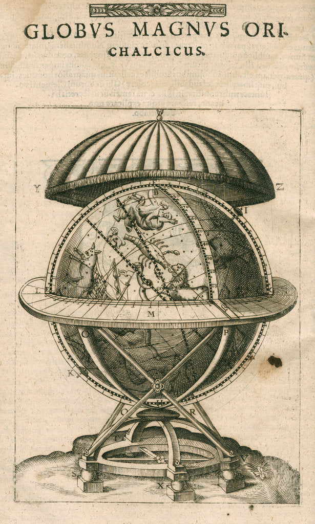 Tycho Brahe's great brass globe by Anonymous