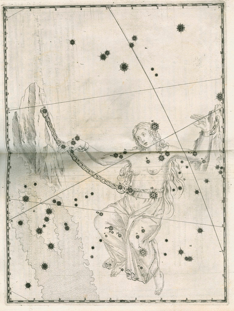 Detail of Constellation of Andromeda by Alexander Mair