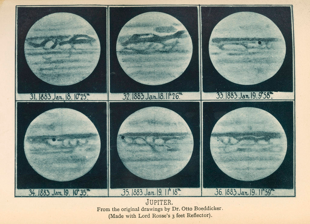 Detail of Phases of Jupiter by Anonymous