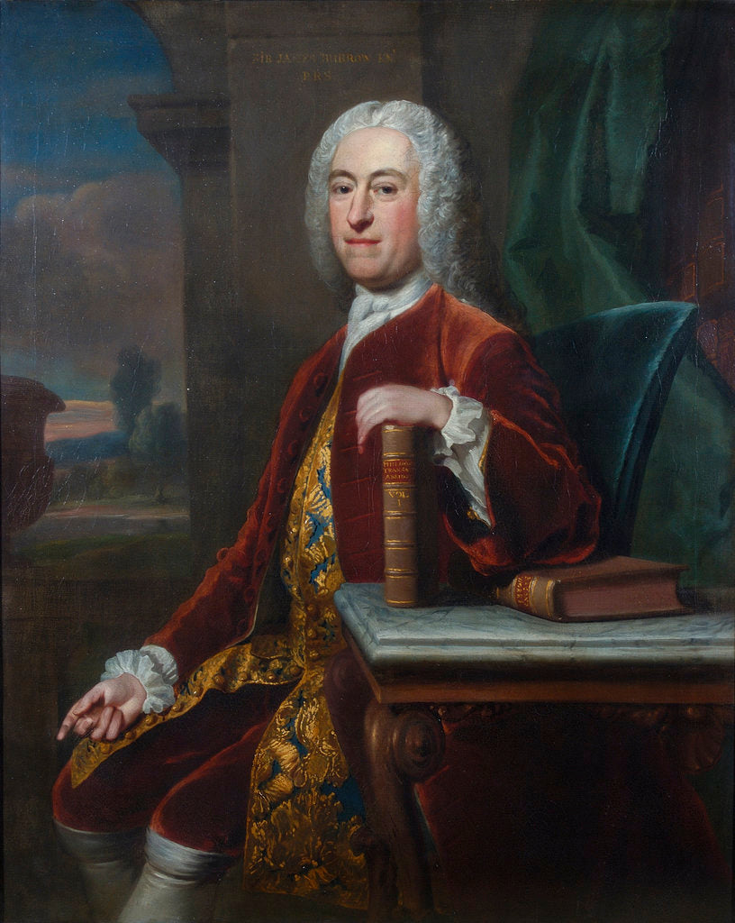 Portrait of James Burrow (1701-1782) by Jean-Baptiste van Loo