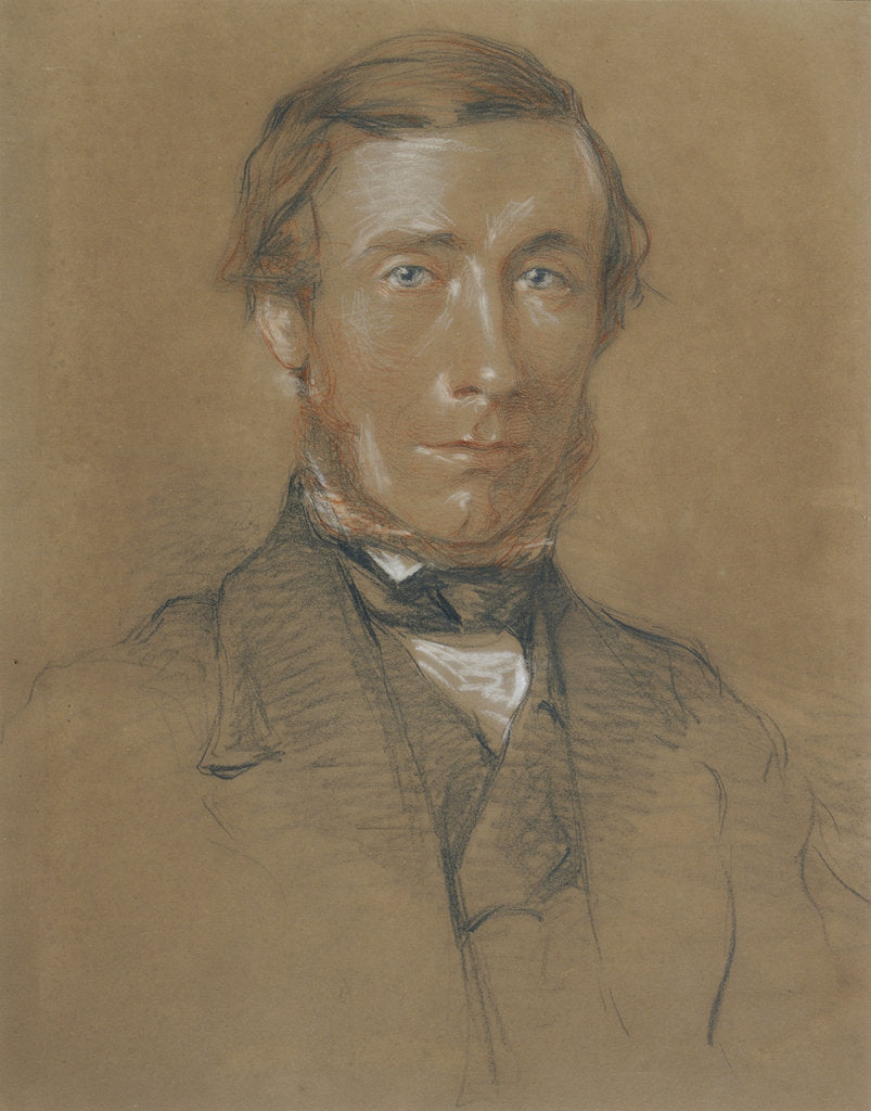 Detail of Portrait of John Tyndall (1820-1893) by Henderson of Halifax