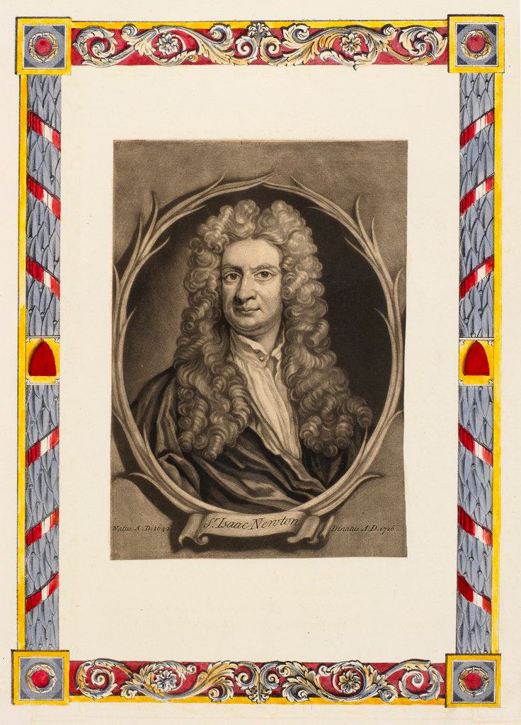 Portrait of Isaac Newton (1642-1727) by Anonymous