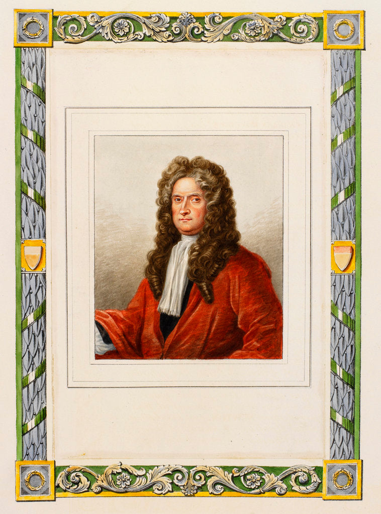 Portrait of Isaac Newton (1642-1727) by George Perfect Harding