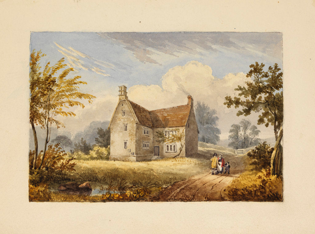 Detail of Woolsthorpe Manor by Thomas Howison