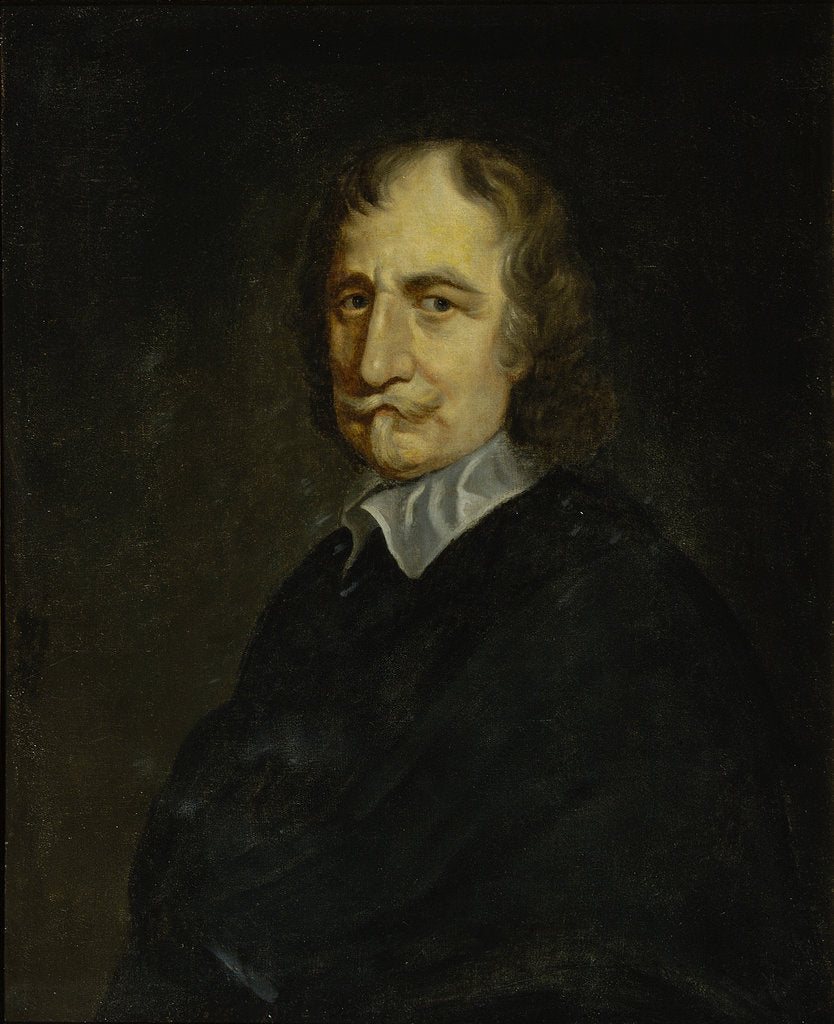 Portrait of Thomas Hobbes (1588-1679) by William Dobson