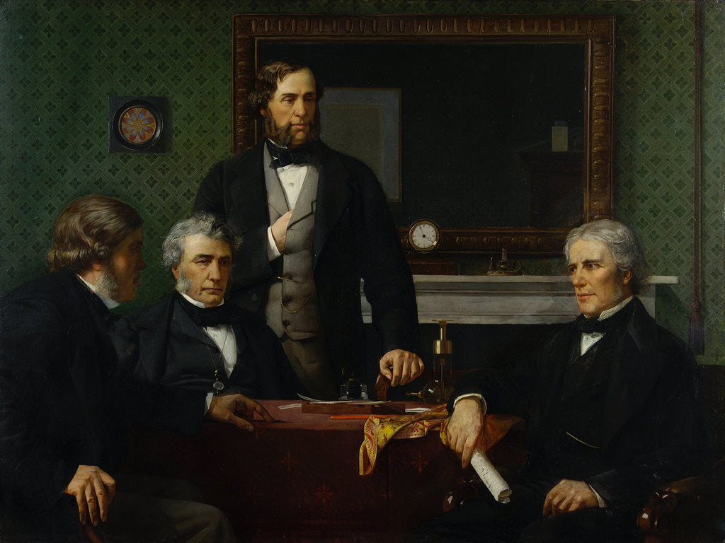 Deputation to Faraday by Edward Armitage