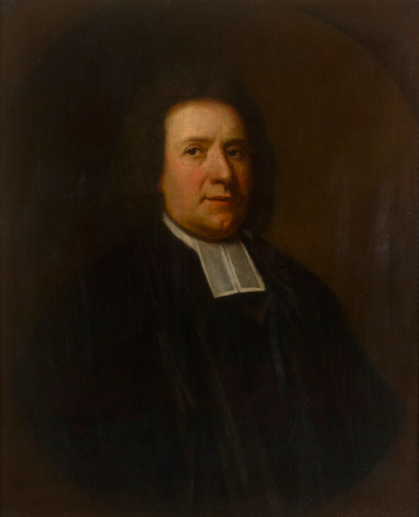 Detail of Portrait of William Derham (1657-1735) by unknown